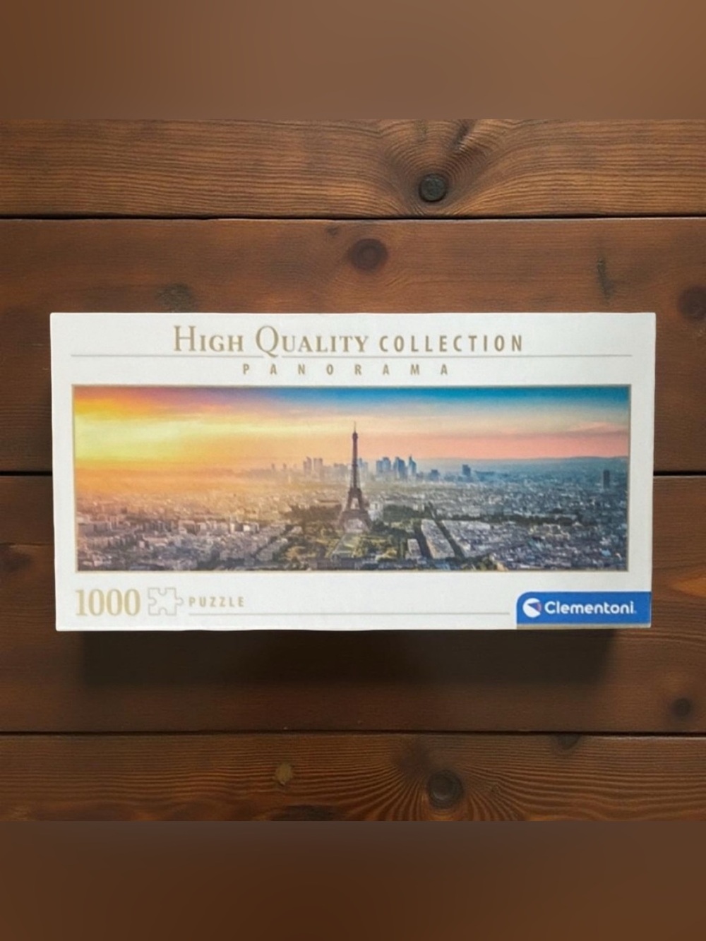 Clementoni Panorama Paris Jigsaw Puzzle 1000 Piece New Sealed Pieces Open Box